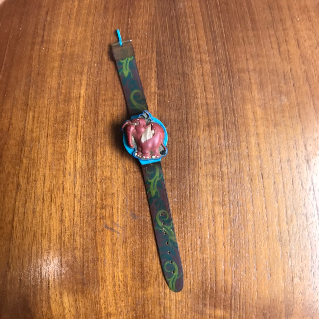 Vintage disney Tarzan watch collectible stuff edgar rice burroughs inc  Resin case  Copyright by Bur