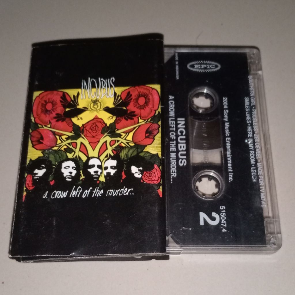 Kaset Incubus - A Crow Left Of The Murder