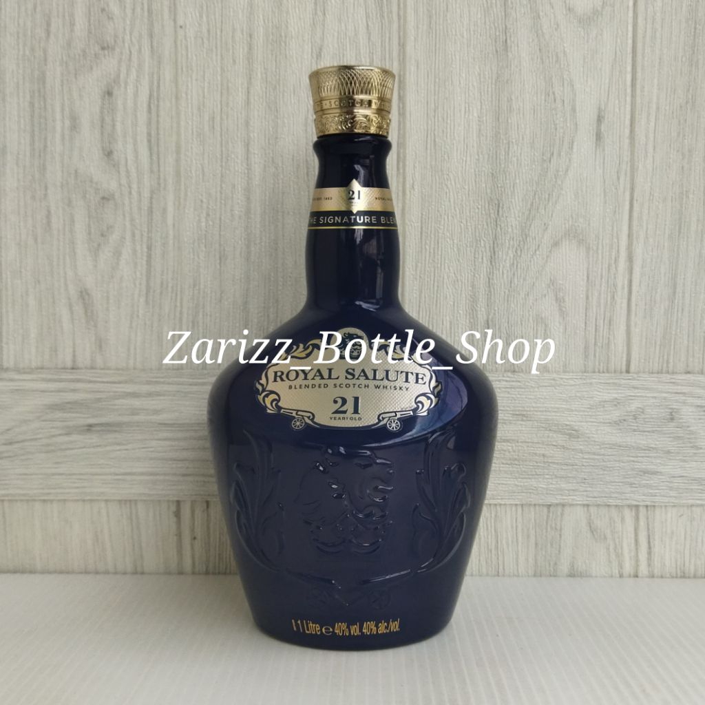 Botol Kosong Royal Salute 21 Years Old 1Liter