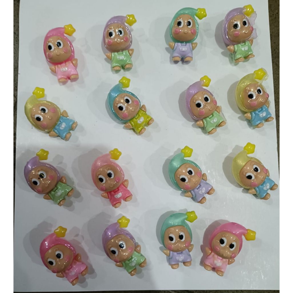 CLAY RUBBER TWINKLE LUBANG ATAS ISI 100