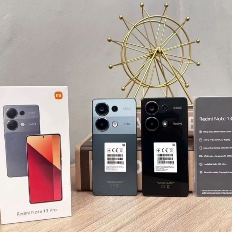 XIAOMI REDMI NOTE 13 PRO 5G 8/256 SECOND FULLSET ORI MULUS GARANSI RESMI