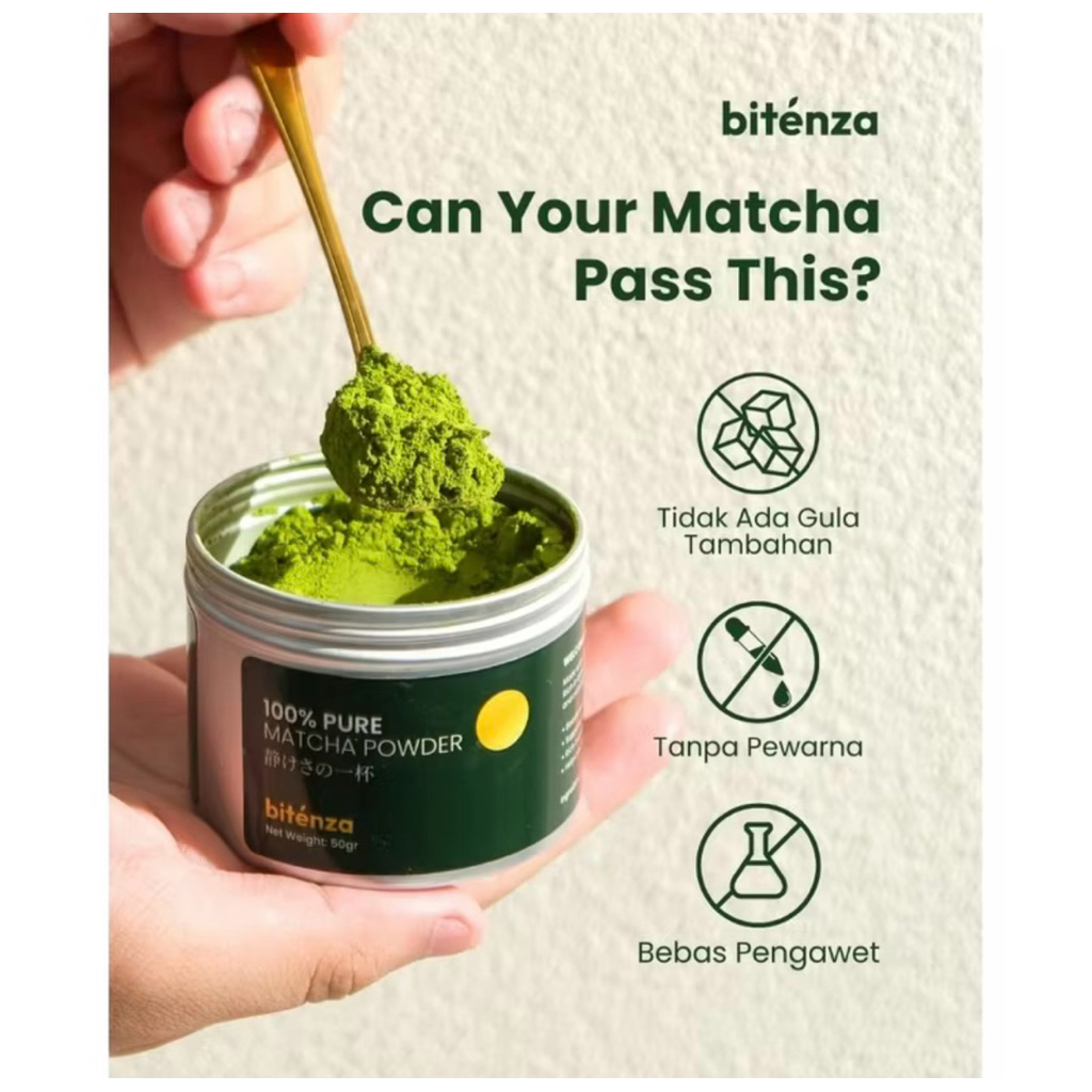 pure matcha bitenza original 1000%