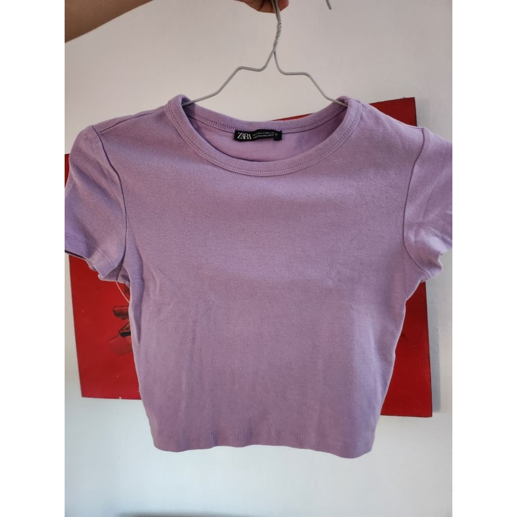 Preloved Crop Top Zara