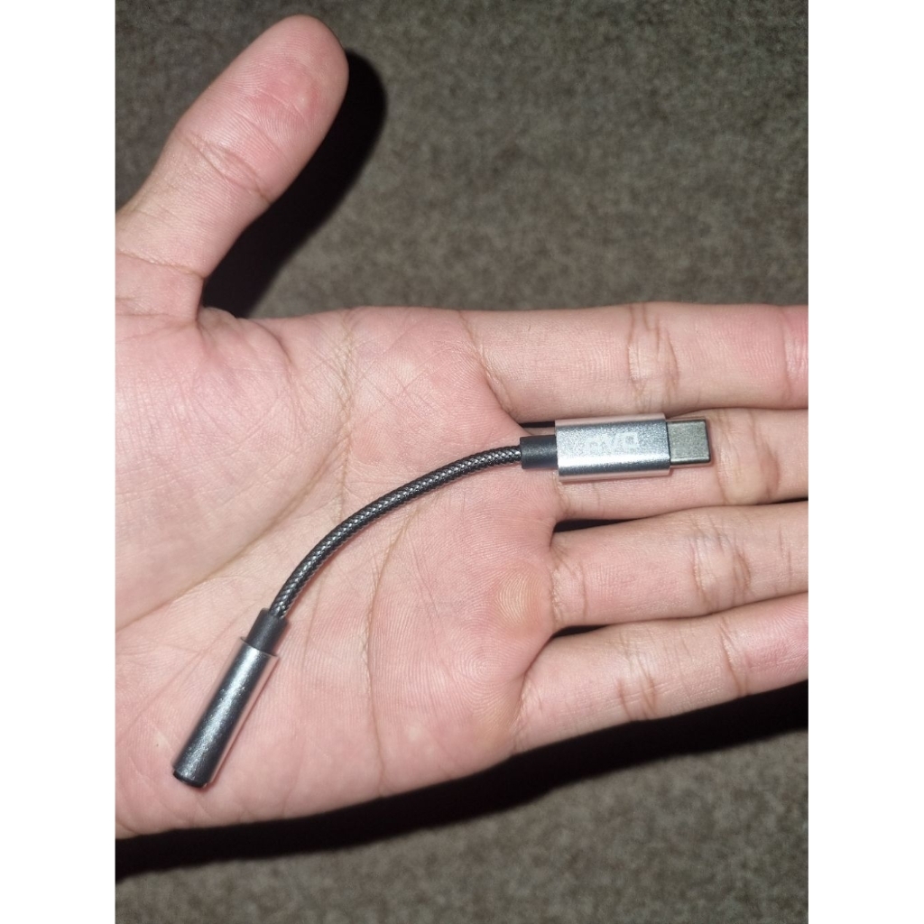 SECOND DAP SPLITTER AUDIO TYPE C TO FEMALE JACK 3.5MM