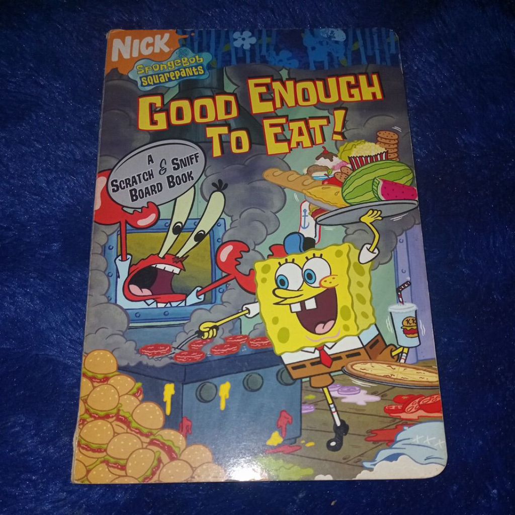 buku spongebob squarepants - good enough to eat