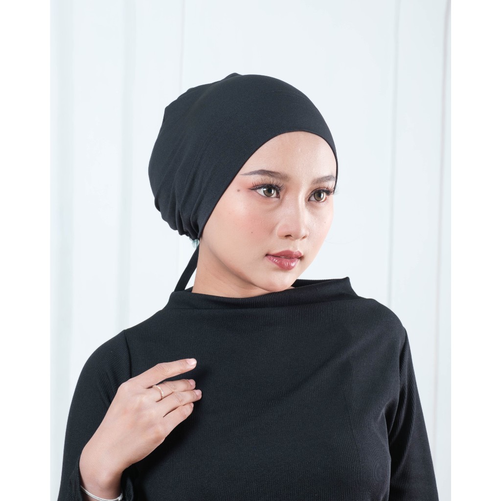 INNER HIJAB TALI BANDANA TURKI POLOS TALI