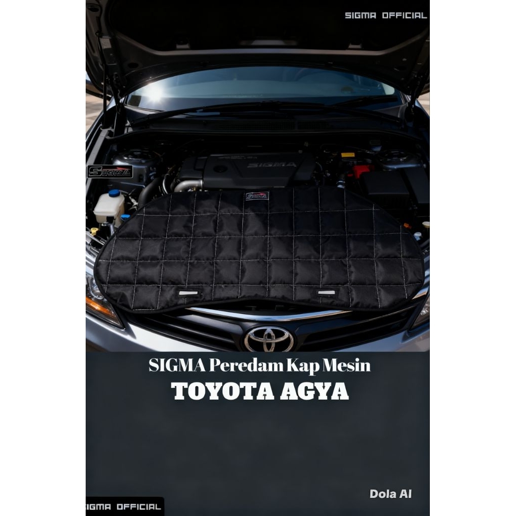 peredam kap mesin mobil toyota Agya