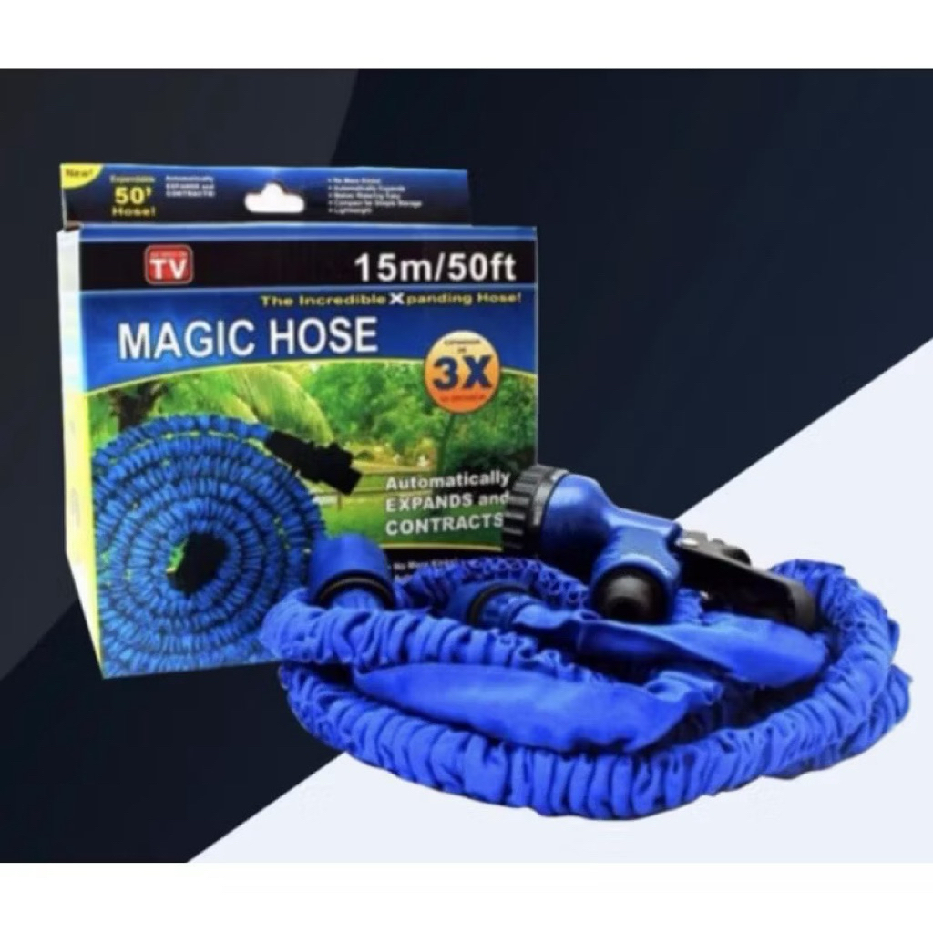 Selang Air 15 Meter Magic Hose | Selang Taman 15 Meter Otomatis