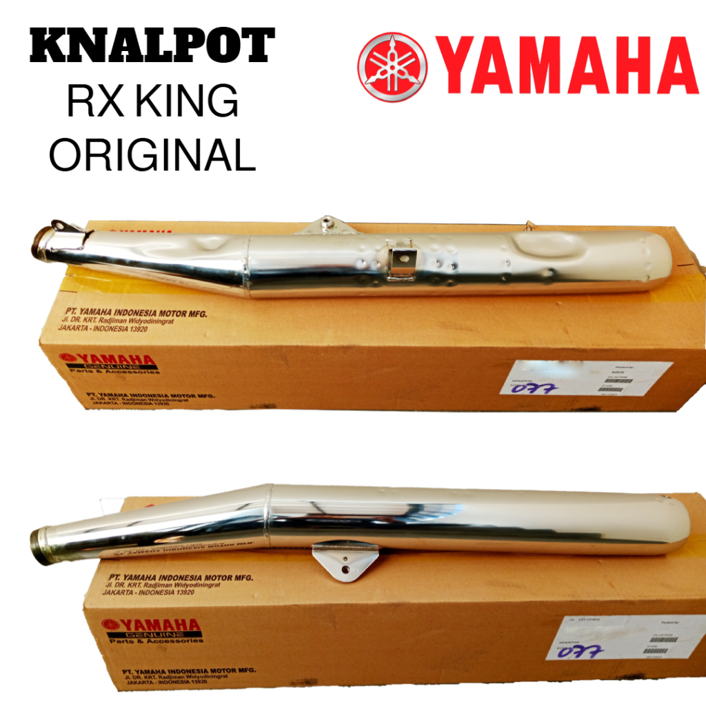 KNALPOT RX KING ORI ASLI YAMAHA RX KING KNALPOT ASLI RX KING