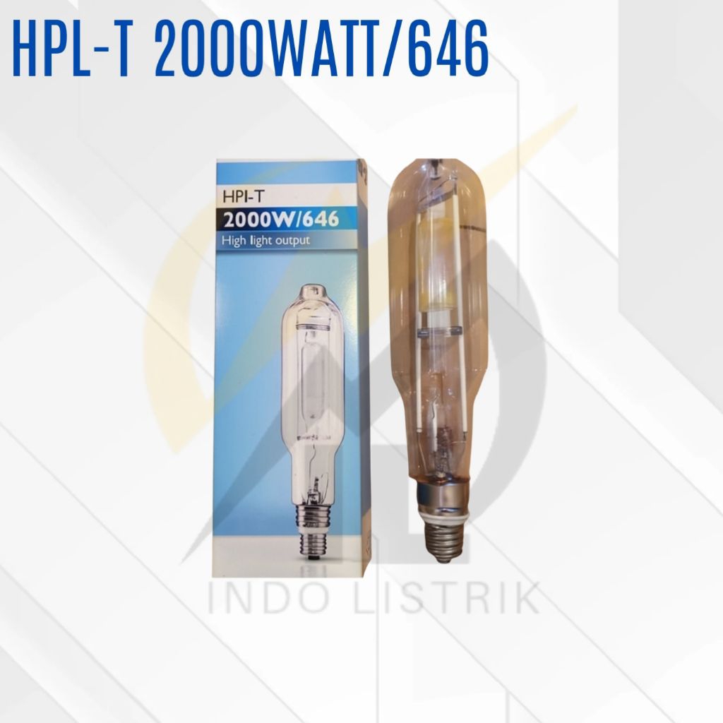 Lampu Philips HPIT 2000w/646 E40 Putih / Philips hpit 200w/646 E40 Putih