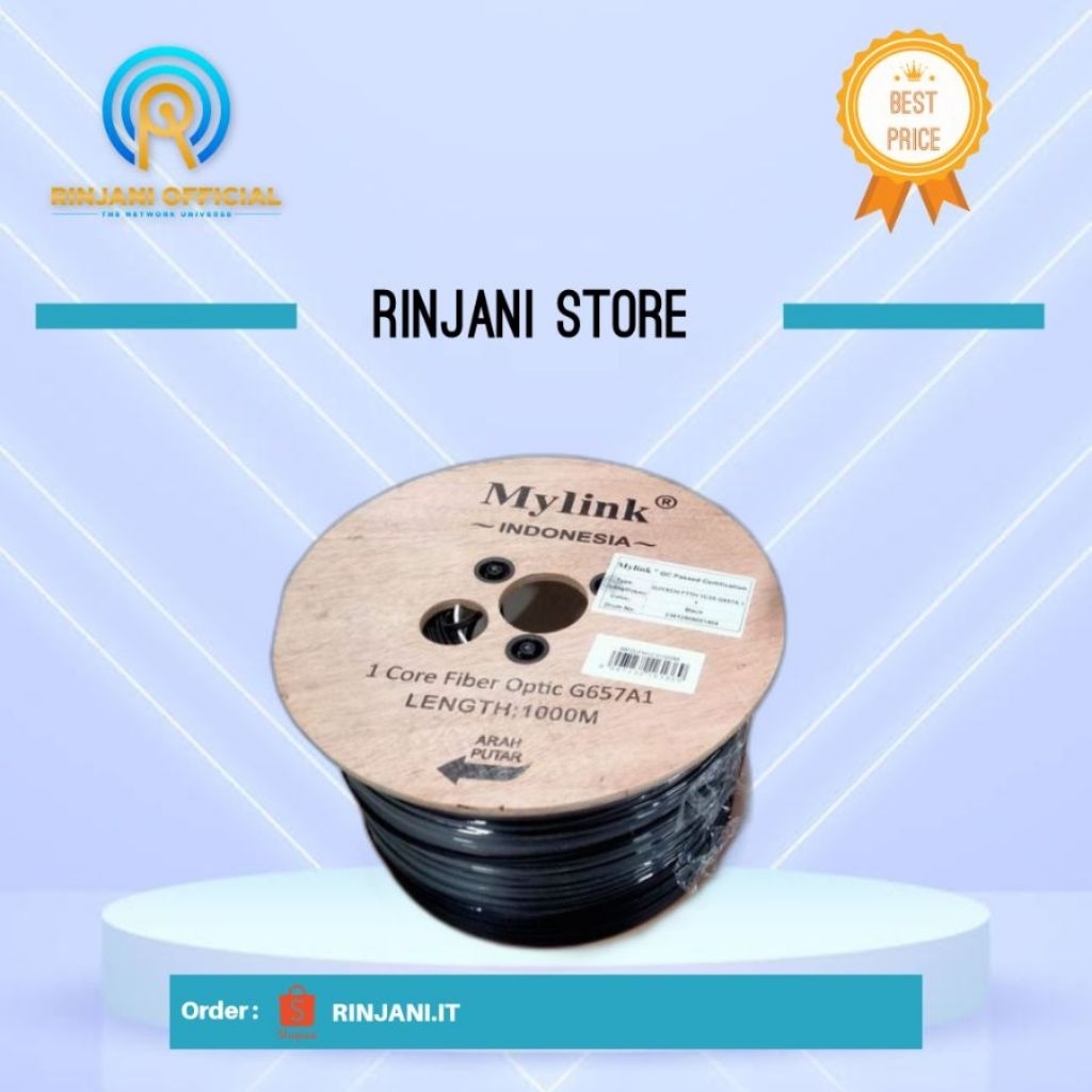 MYLINK 1CORE 3SELING DROPCORE FIBER OPTIC