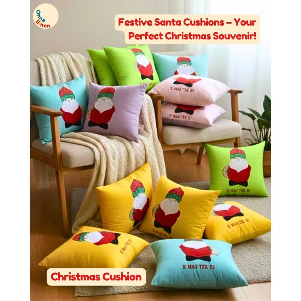 Bantal Natal Festive Event Santa Series