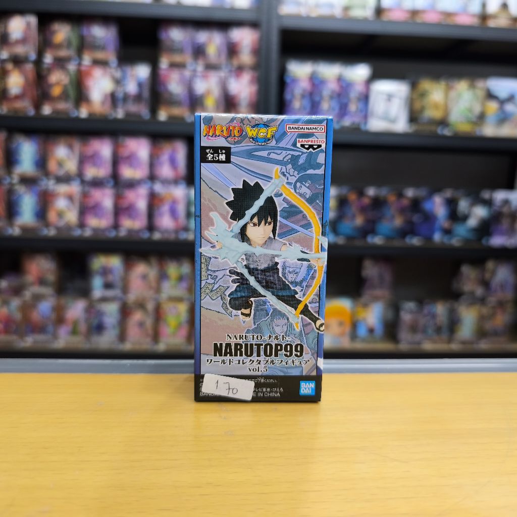 Figure Naruto Shippuden WCF Narutop99 Uchiha Sasuke Vol.5 ORI MIB JAPVER
