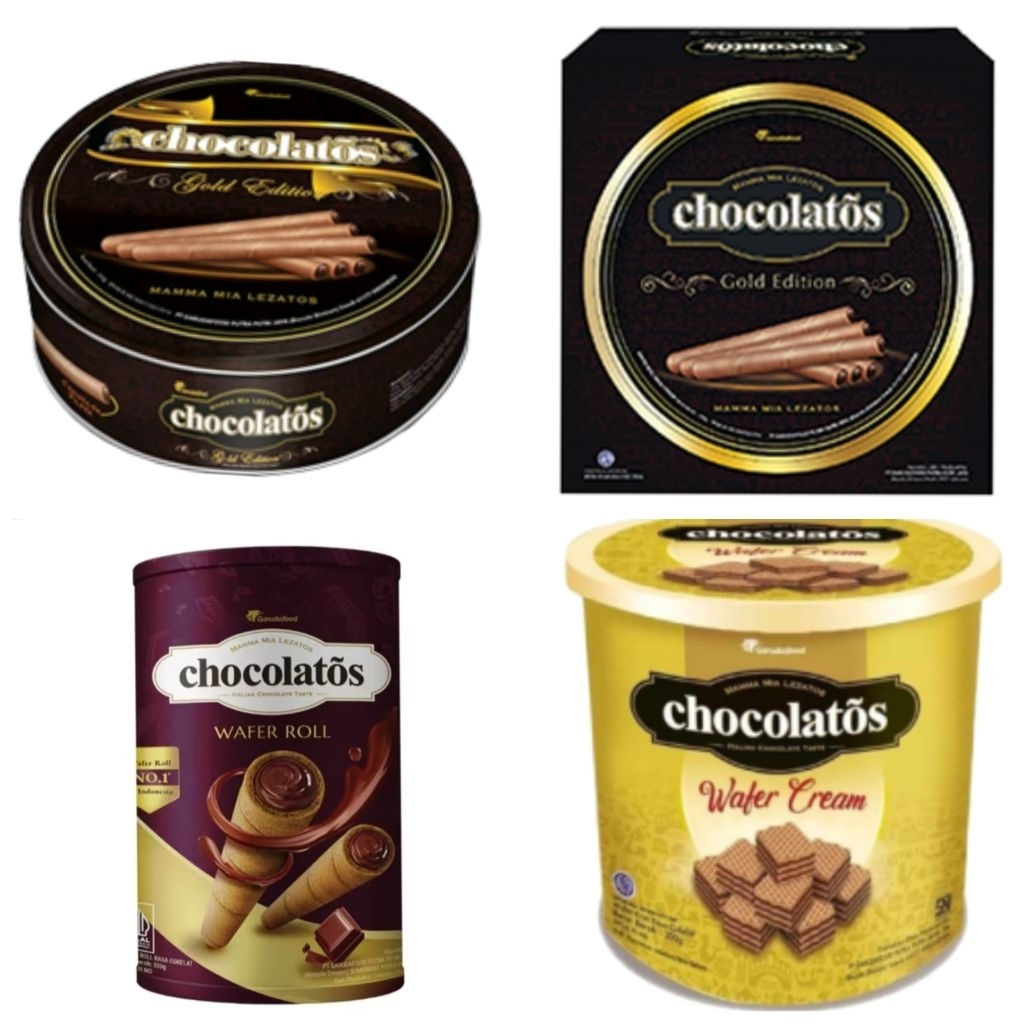 GERY CHOCOLATOS Kaleng 190 - 350Gr