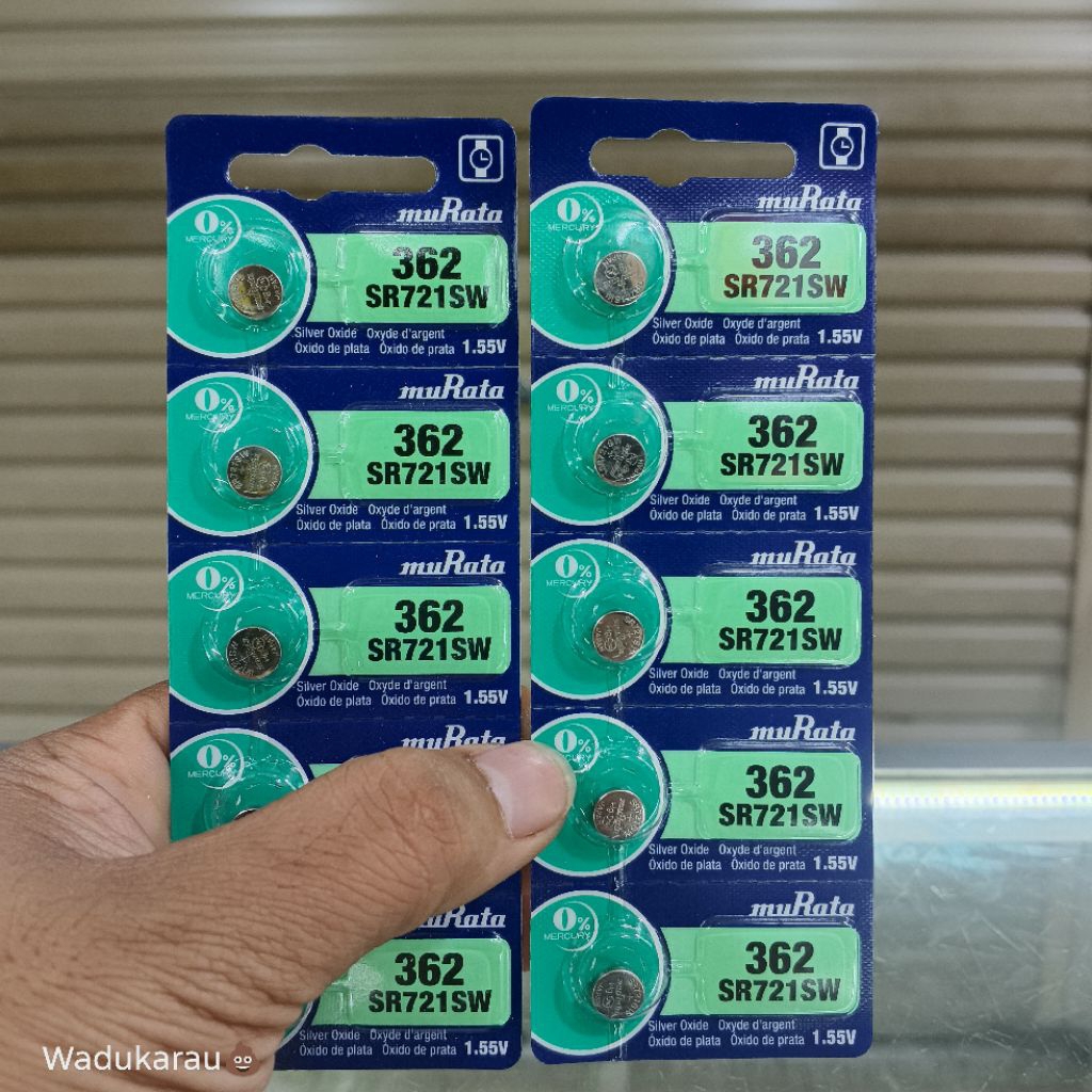 Baterai Jam Tangan Murata SR721SW 721 362 Original