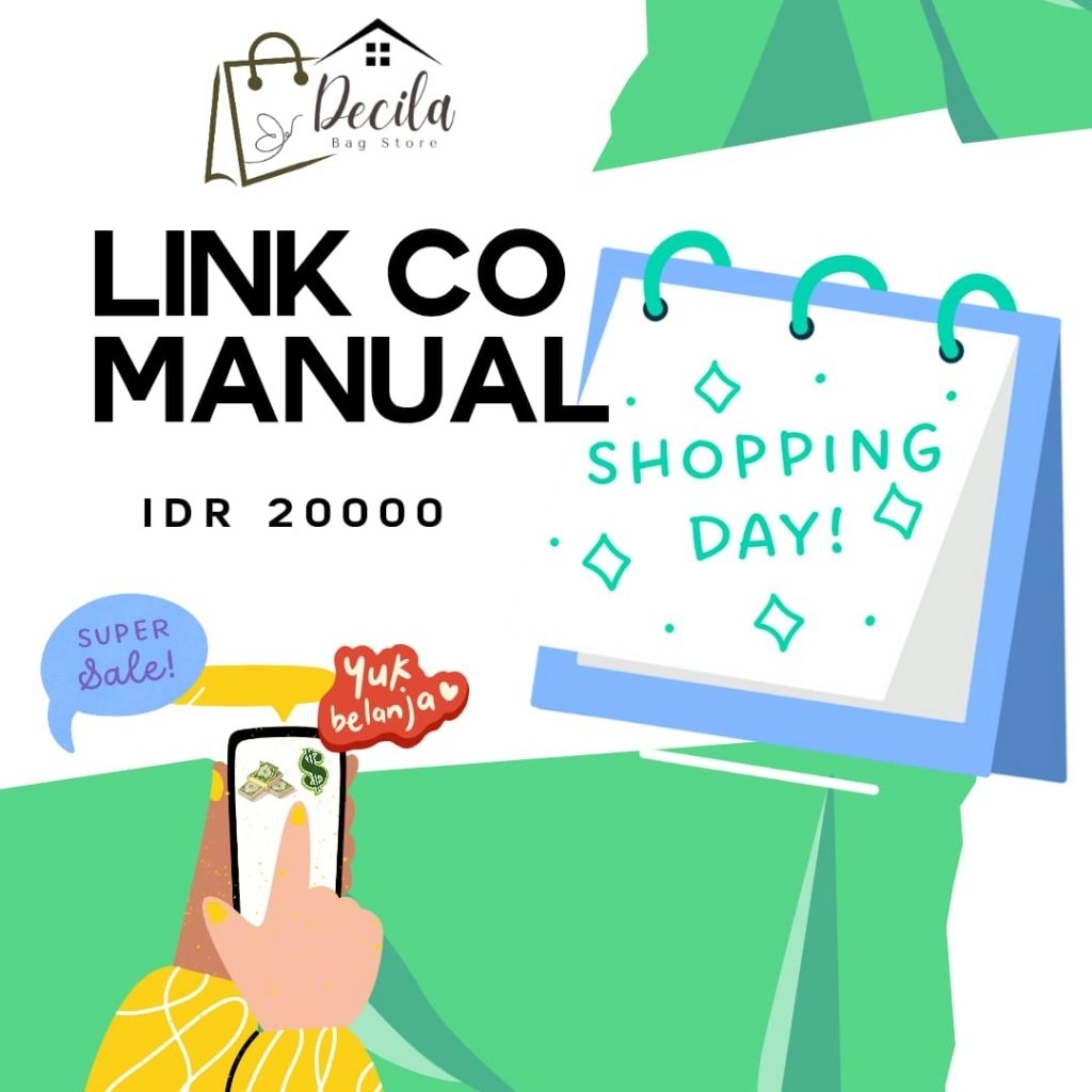 Link co 50 ribu pembelian tas wanita decilabagstore