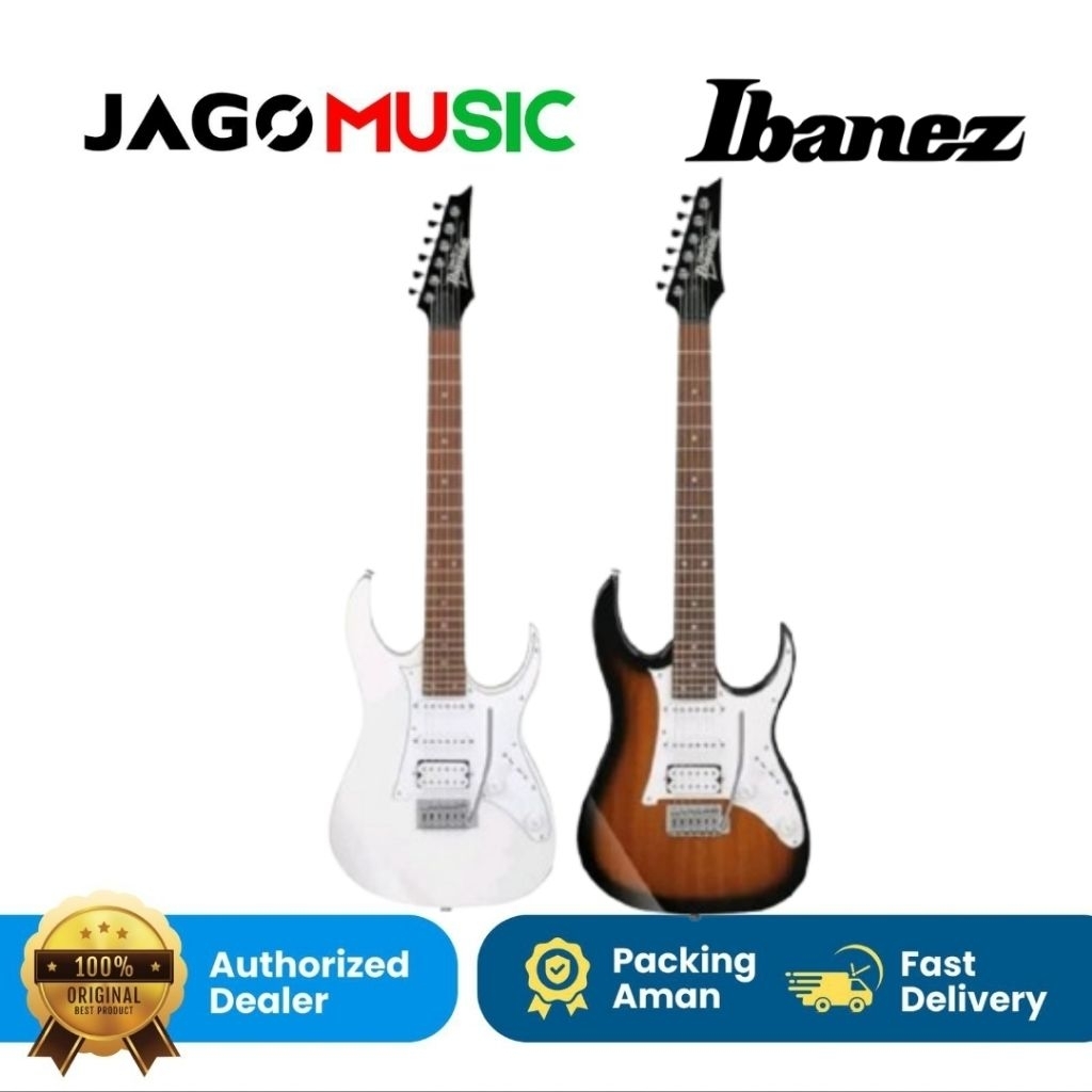 Gitar Elektrik Ibanez Gio GRG140 Gitar Electric Ibanez GRG 140 Original - Sunburst