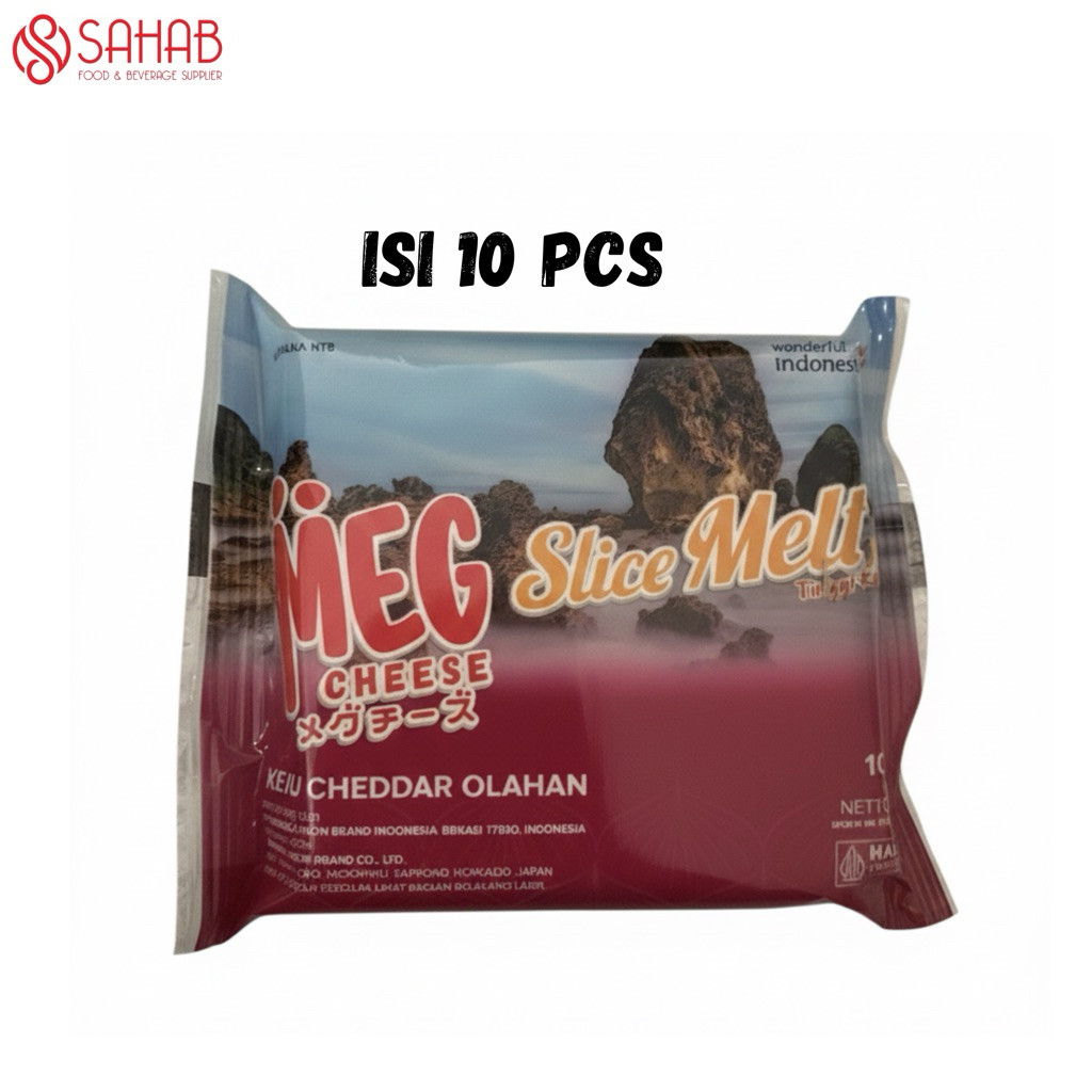 Keju Meg Slice melt/isi 10pcs/SliceMelt