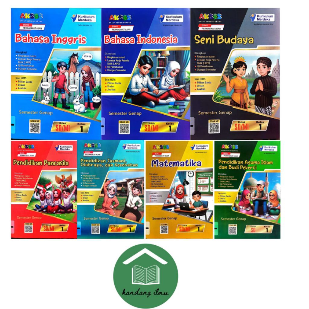 LKS AKSES Kelas 1 SD Kurikulum Merdeka