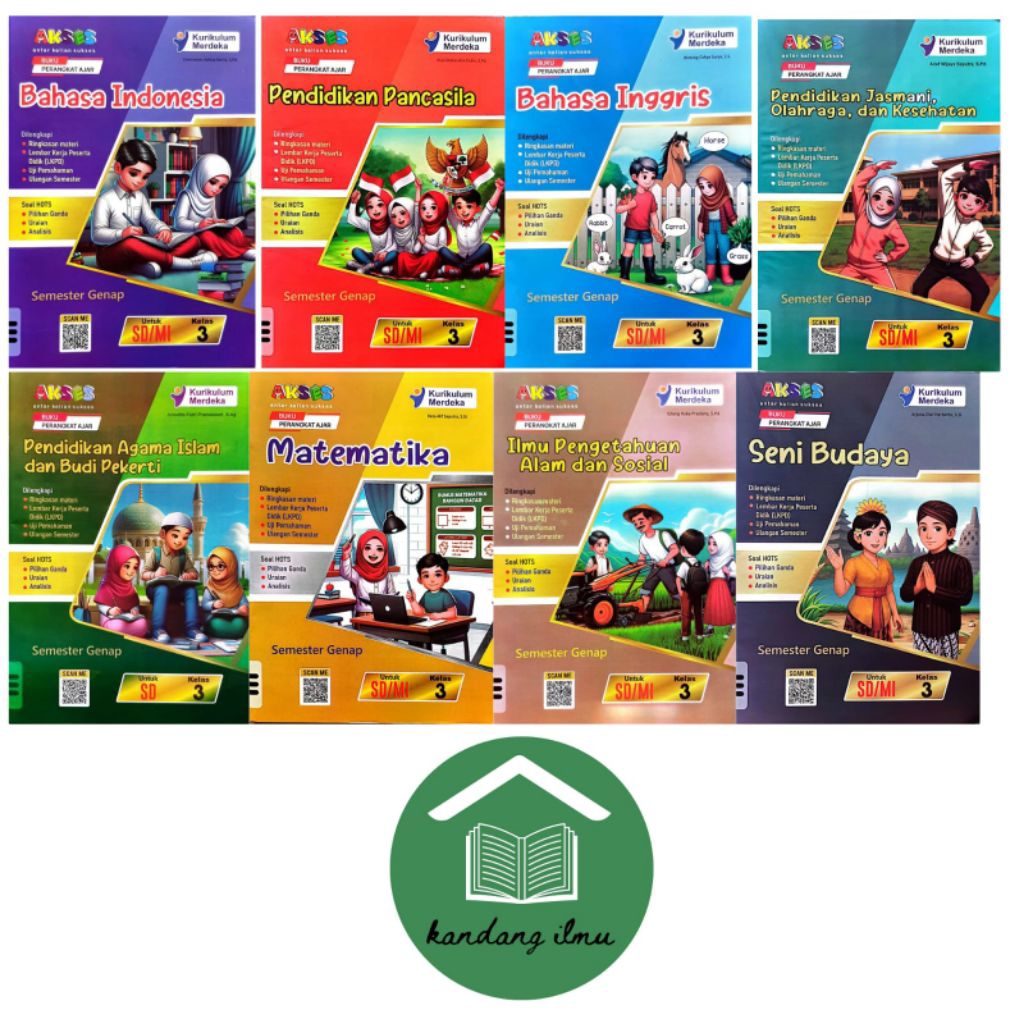 LKS AKSES Kelas 3 SD Kurikulum Merdeka