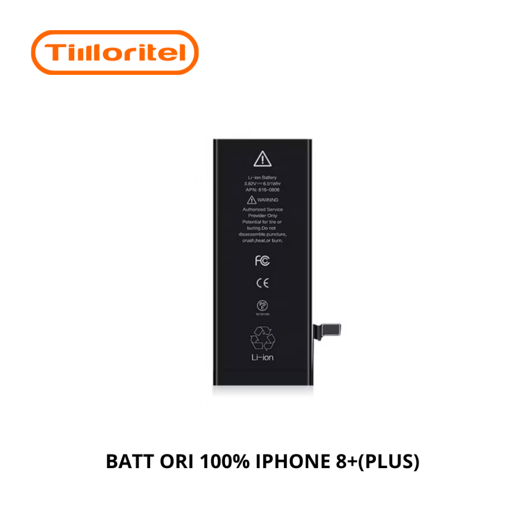 BATT ORI 100% IPHONE 8+(PLUS)