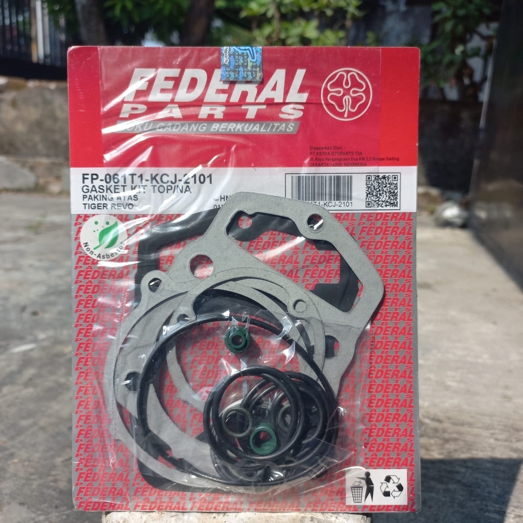 PAKING TOP SET PACKING GASKET TOP SET TIGER KCJ ORI FEDERAL KWALITAS ORI ASTRA