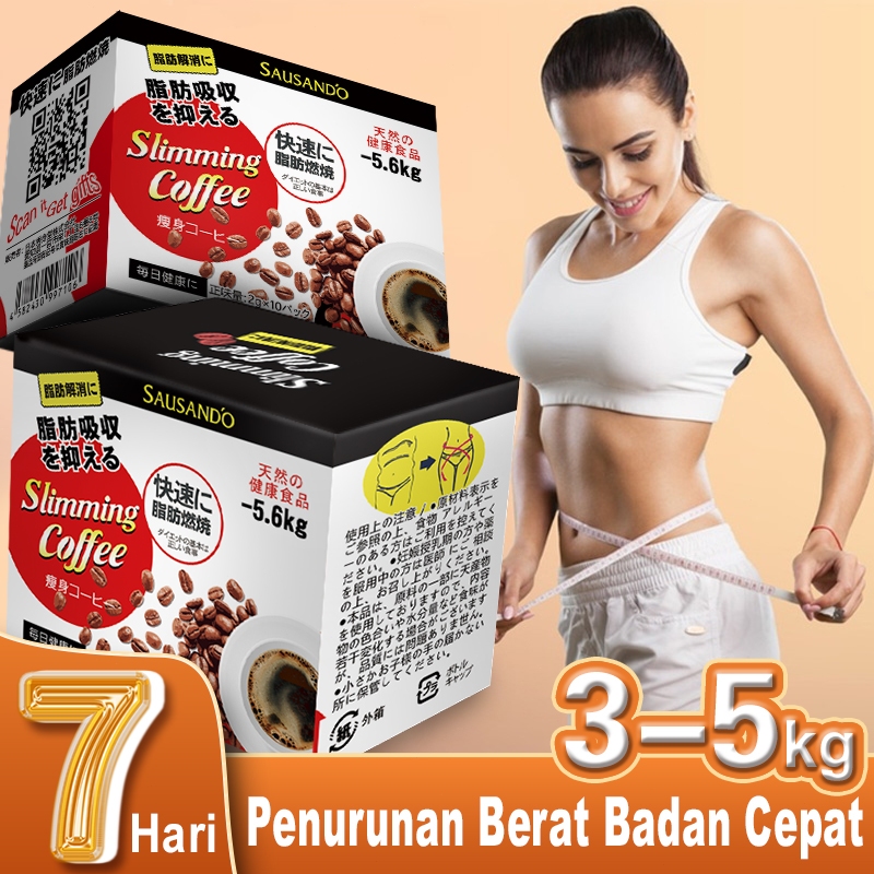 Kehilangan berat badan kopi  Kopi pelangsing perut buncit ampuh mr detox sliming  Kopi teh pelangsin