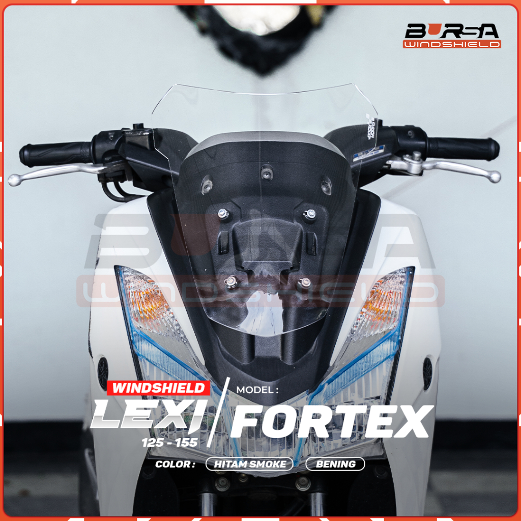 Visor Windshield LEXI FORTEX 125 155