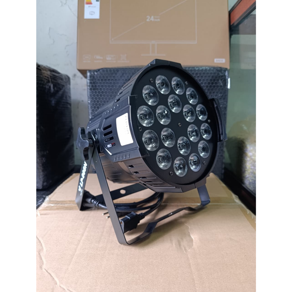 Parled 18x10 watt RGBW fullcolor redsun