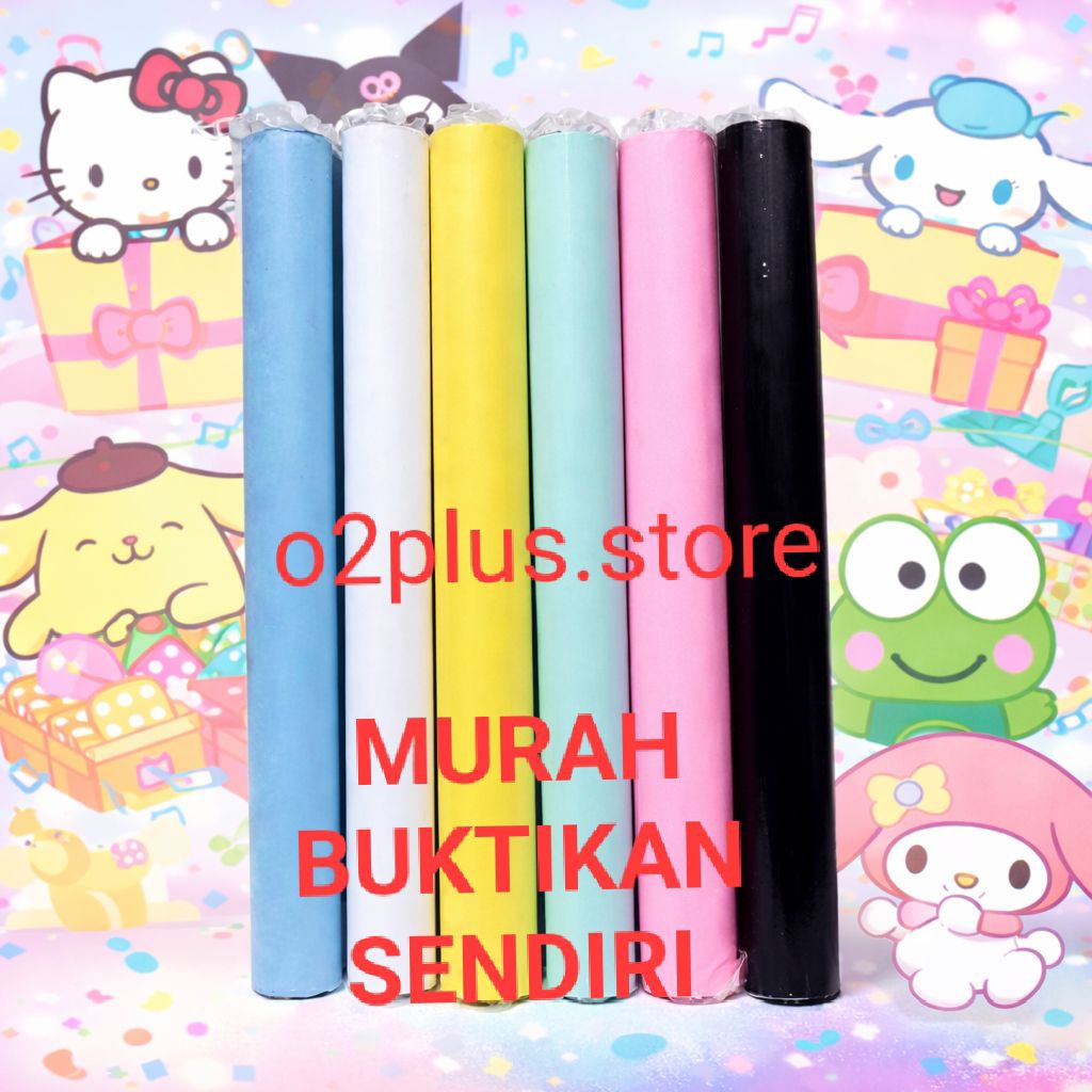 10 PCS KERTAS KARTON MANILA /KERTAS BC/KERTAS TIK WARNA WARNI UKURAN PLANO 61X86