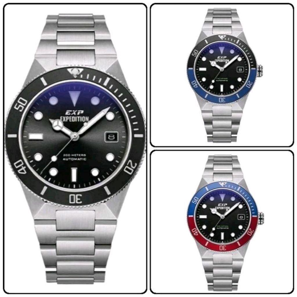 Jam Tangan Pria Expedition E 6851 E6851 6851 Original Garansi 1Tahun