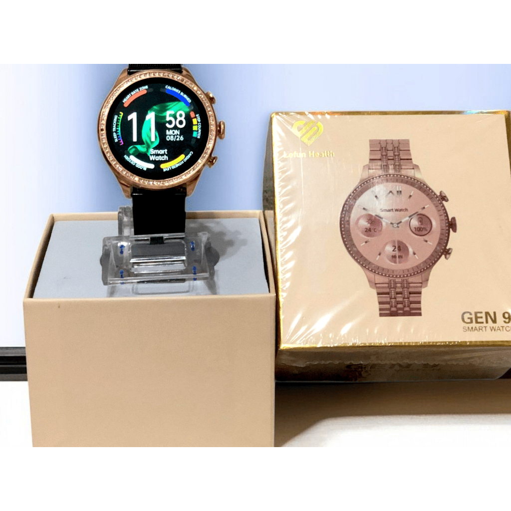 Smartwatch Gen9 2 Tali Rantai Rubber Bluetooth Call Tekanan Darah Detak Jantung 19 Bahasa Kamera Get