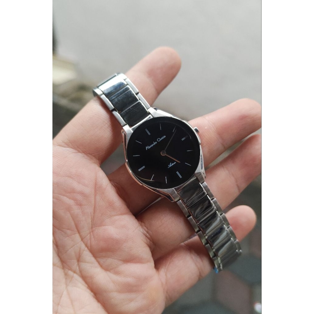 jam tangan original Alexandre Christie wanita second bekas