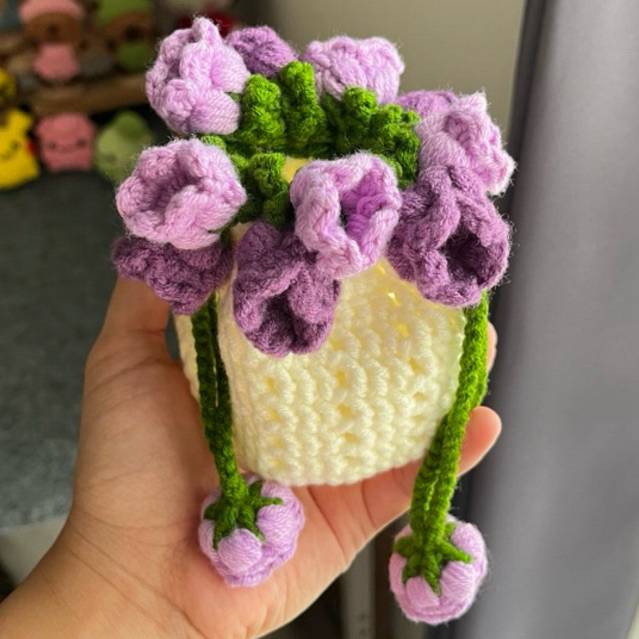 POUCH BUNGA RAJUT HANDMADE || FLOWER POUCH CROCHET RAJUT