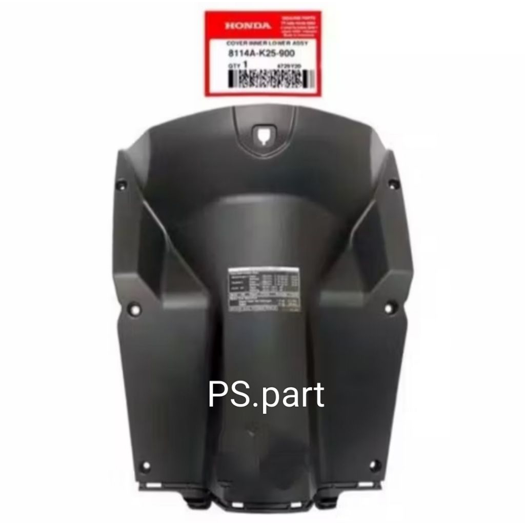 8114A-K25-900 Cover Inner Lower Assy Dashboard Dek Kunci Kontak Bawah Beat Fi Cbs 2012-2014 Original