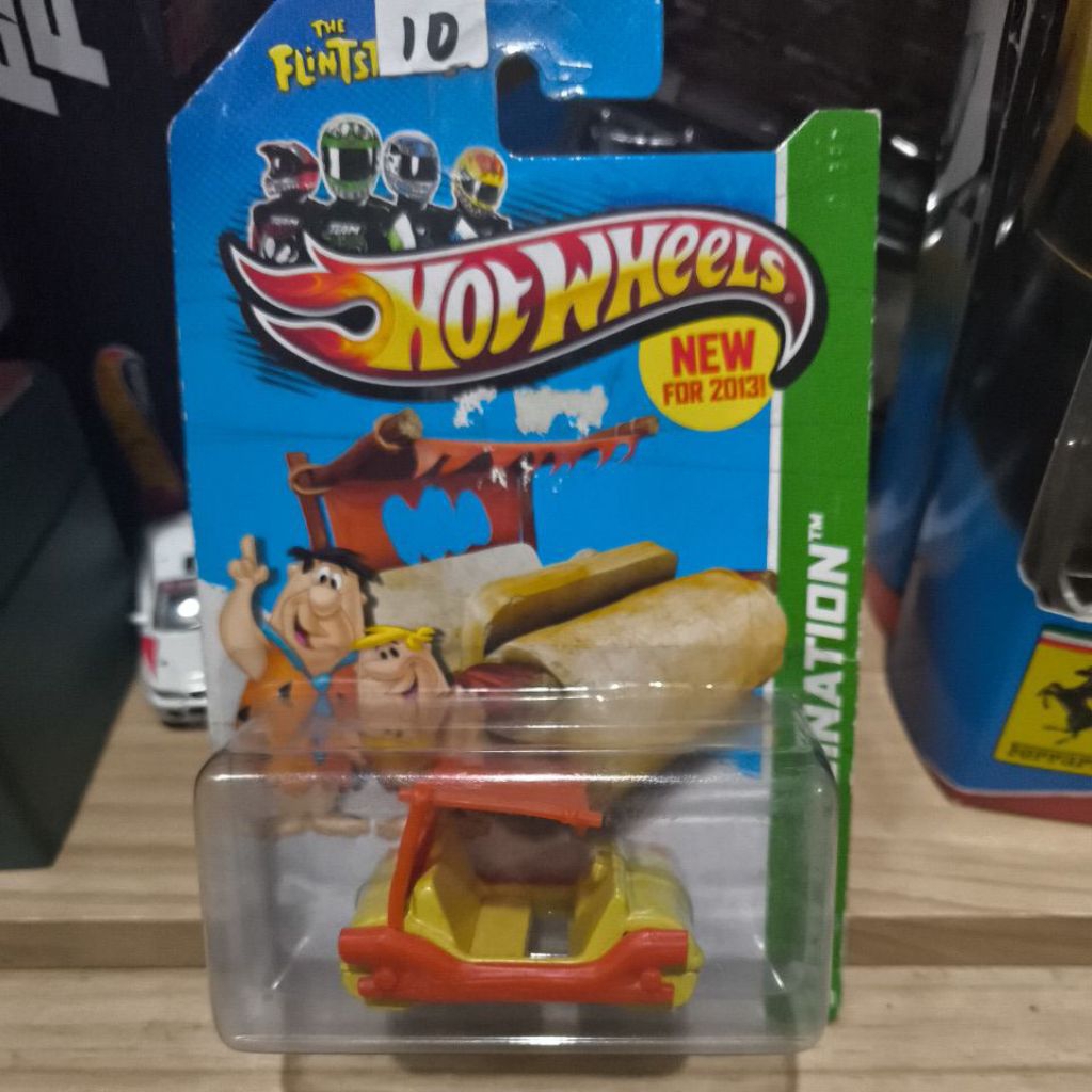 Hot Wheels The Flintmobile Flinstones Flintstone 2013 HW Imagination