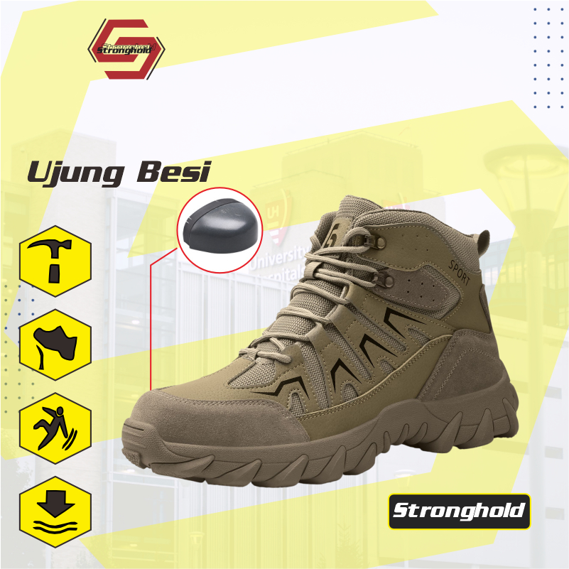 [Diskon] Sepatu Safety Sport Alfathi New Original By Guyisa OverGrown   | Sepatu Safety Sport | Sepa