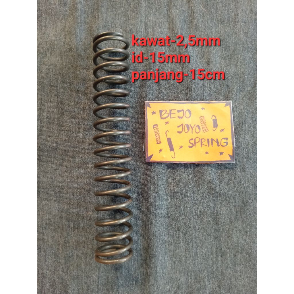 PER TEKAN BAJA 2,5mmx15mmx15cm