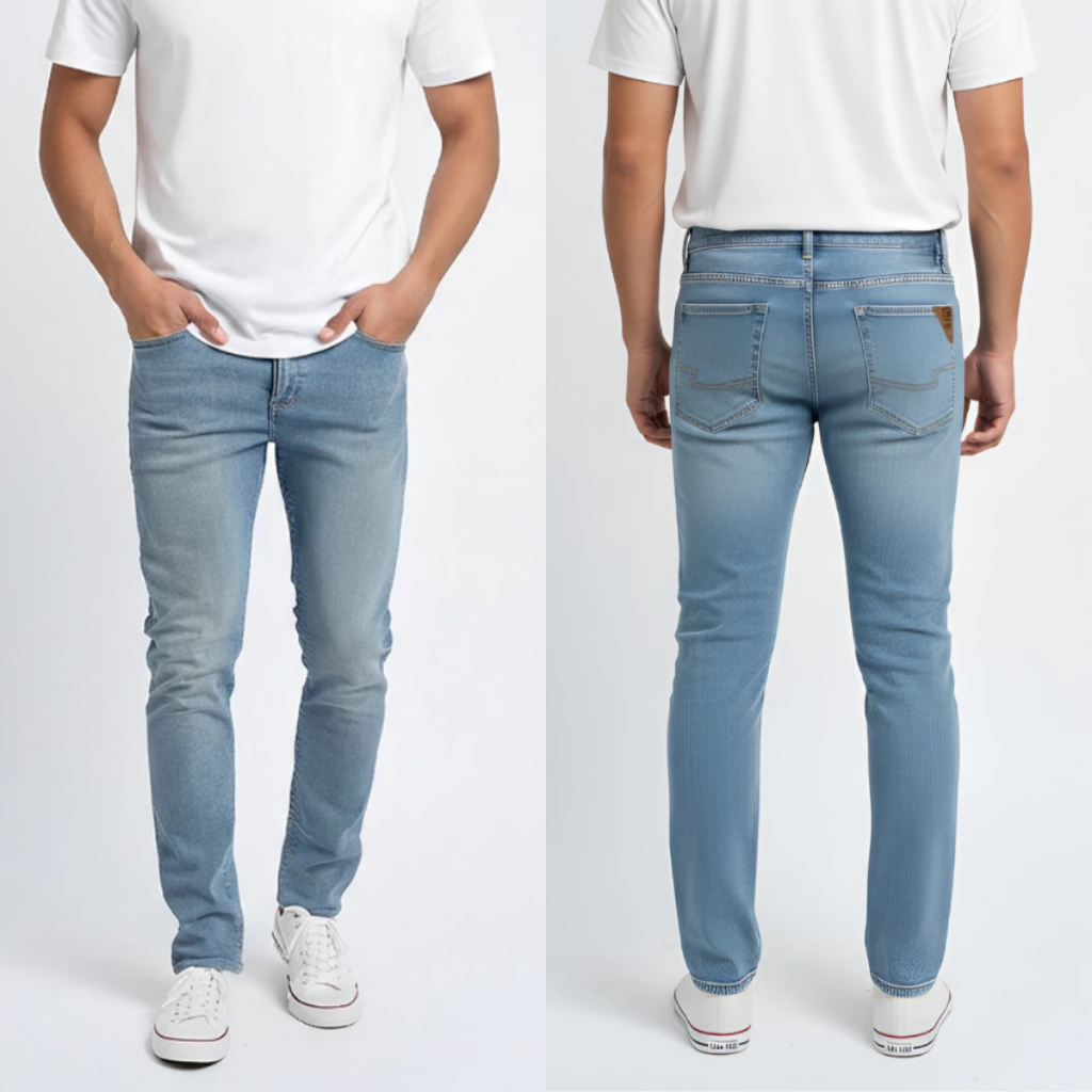 Emba Jeans Pria Original Harga Promo hanya di LIVE (Slim Fit)