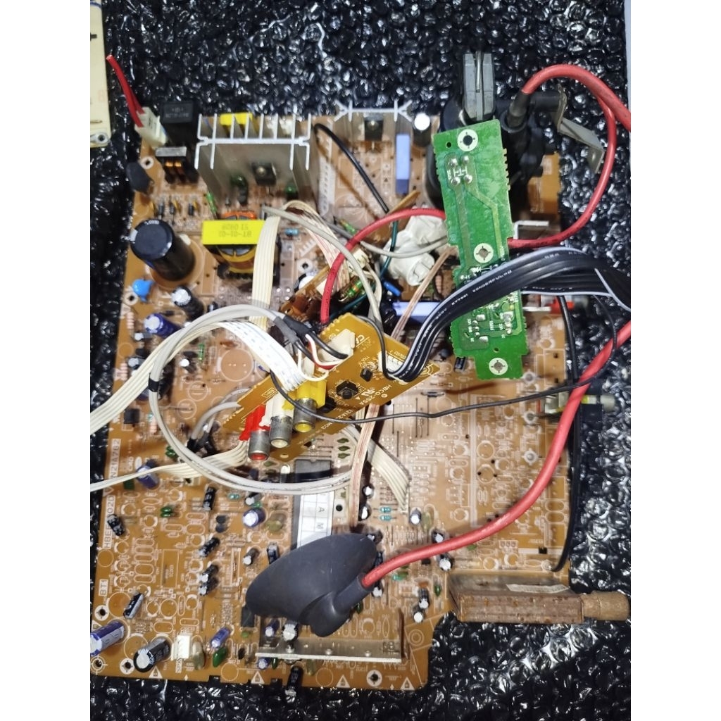 Mesin tv polytron/digitec lawas crt tabung baca depkripsi belum cek angap saja rusak