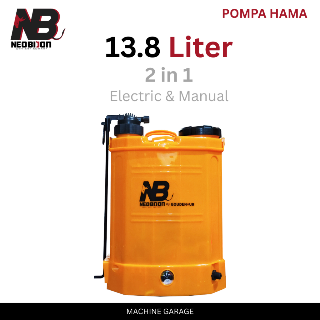 pompa hama elektrik 2 in1 13.8 L dan 16L