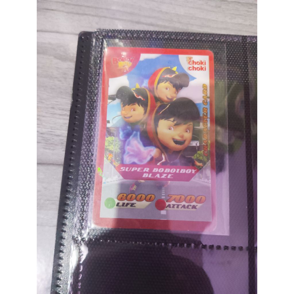 kartu choki choki 2015 BoBoiBoy