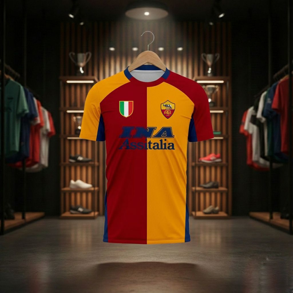 Jersey As Roma home 2001/2002