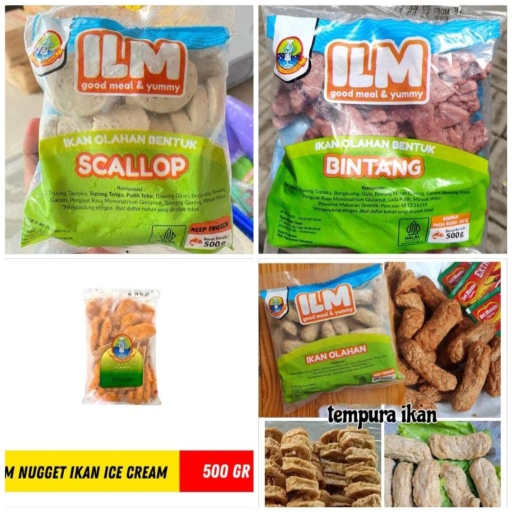 ILM tempura/ ILM bintang/ ILM scallop