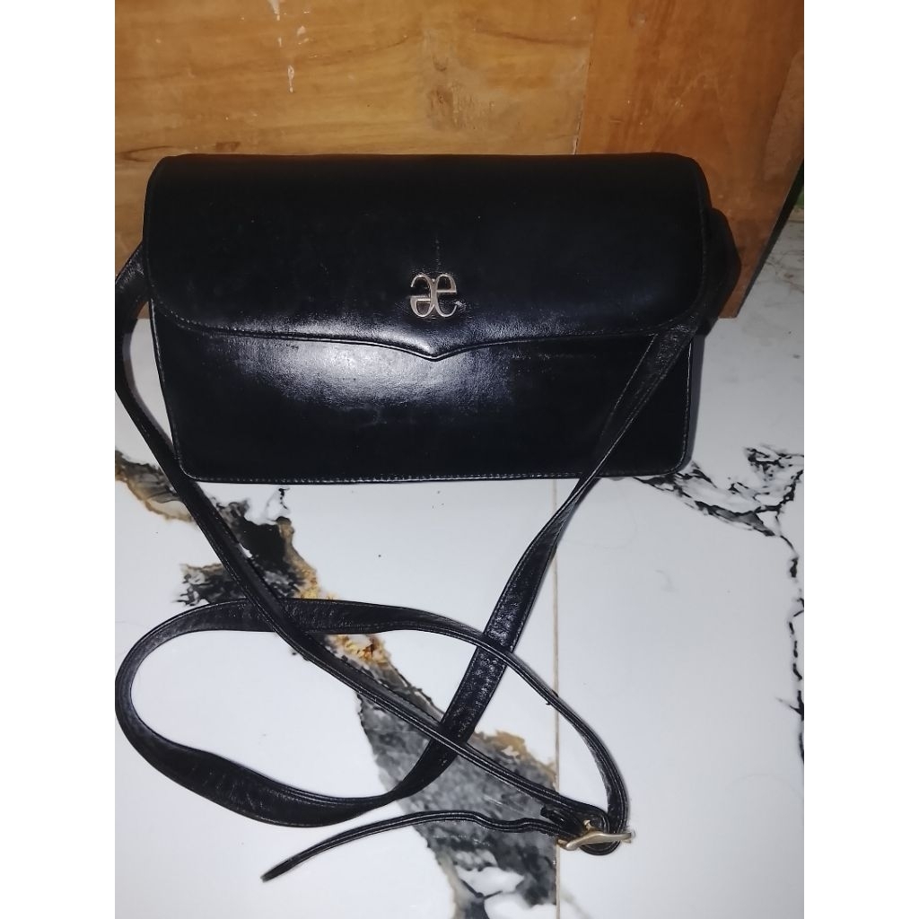 Tas selempang kulit asli Elegance