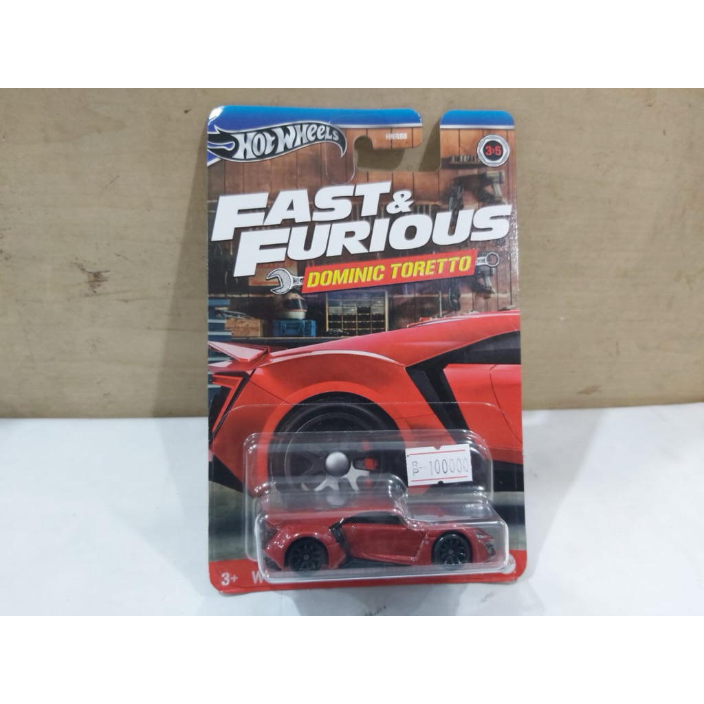 Hotwheels fast and furious Dominic Toretto