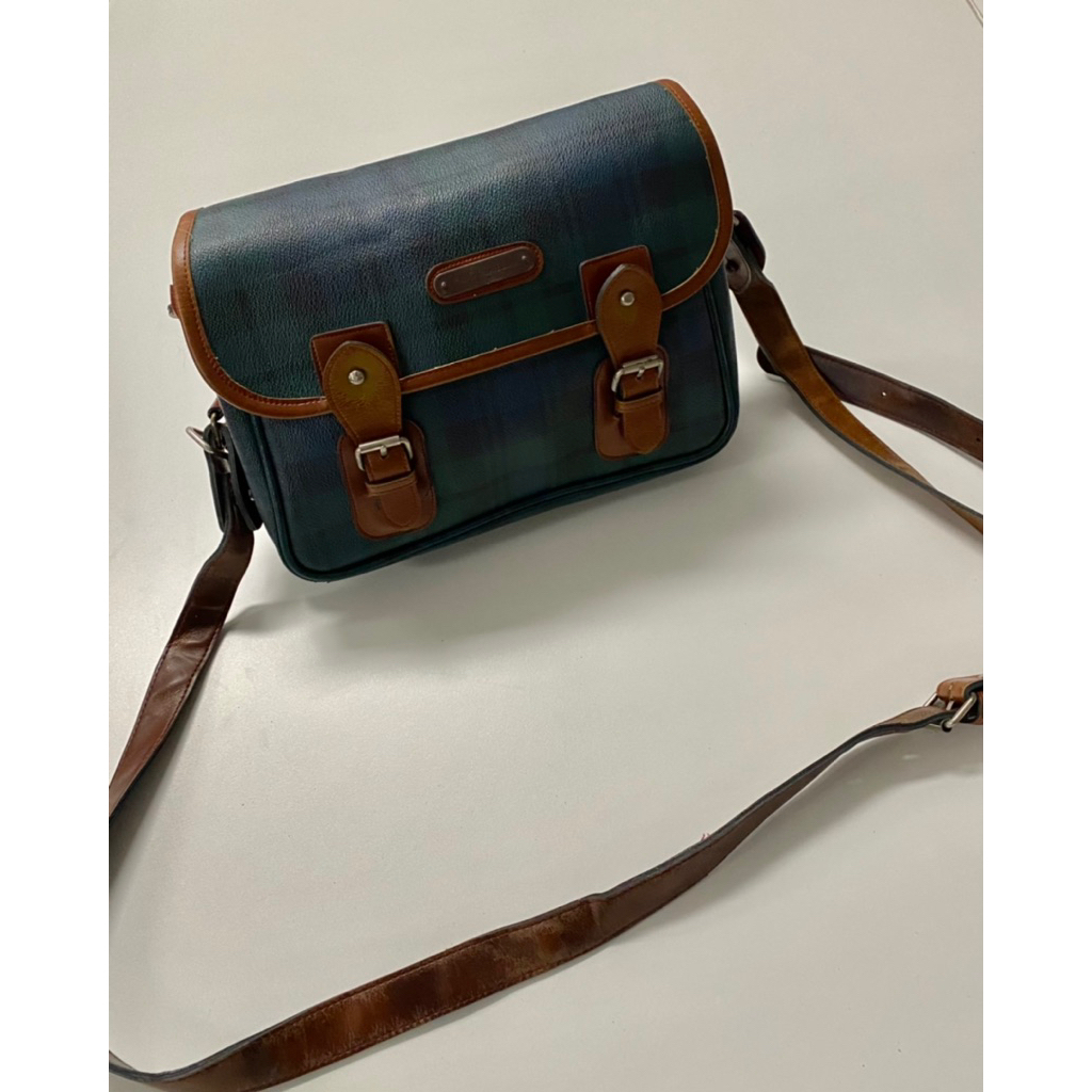 POLO RALPH LAUREN SLING BAG LEATHER