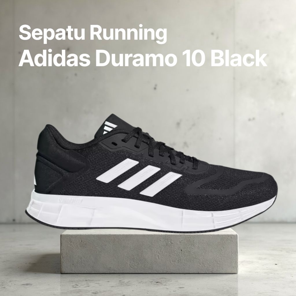 Adidas Duramo 10 Black Running Shoes Men