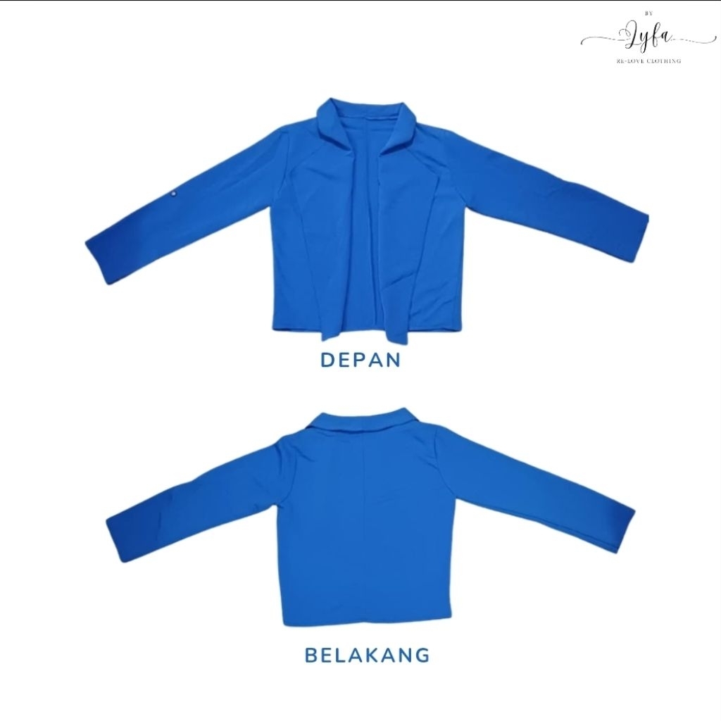 Preloved Blue Blazer | BYLYFA