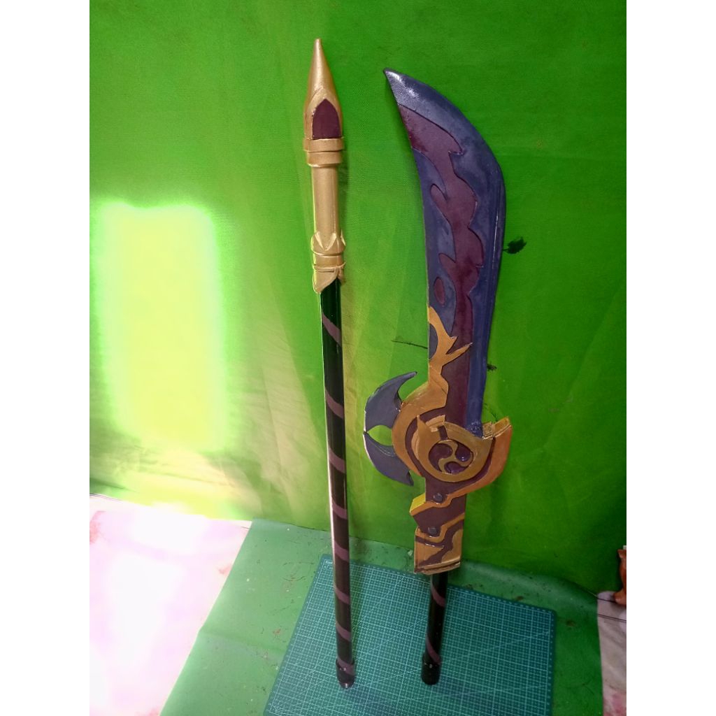 Tongkat Raiden Shogun cosplay